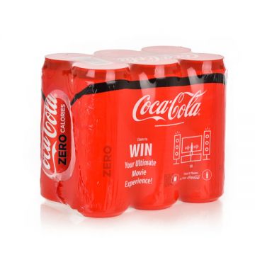 Coca Cola Soft Drink Zero Can