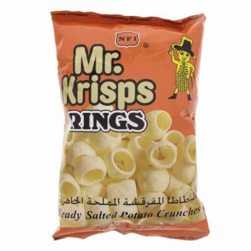 Mr.Krisps Rings Salted Potato Crunches80