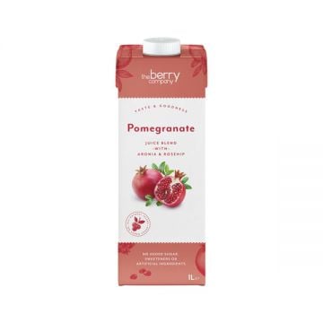 The Berry Company No Sugar Added Pomegranate Juice 1 Ltr