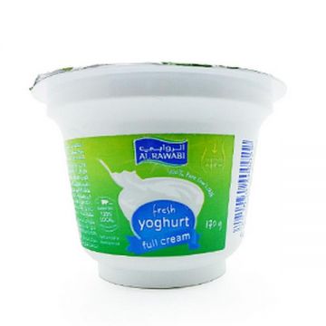Al Rawabi Fres Yoghurt Full Cream 170G