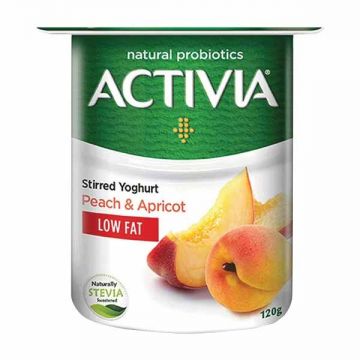 Activia Light Yoghurt Peach Napricot