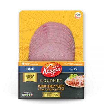 Khazan Sliced Turkey Cured 180gm