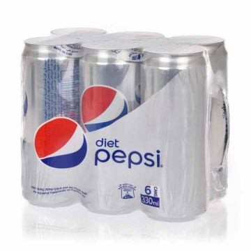 Pepsi Soft Drink Diet 6x330ml