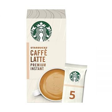 Starbucks White Latte Premium Instant Coffee Mix 14gm Pack Of 5