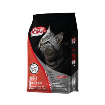 Energy Adult Cat Food With Beef 1kg