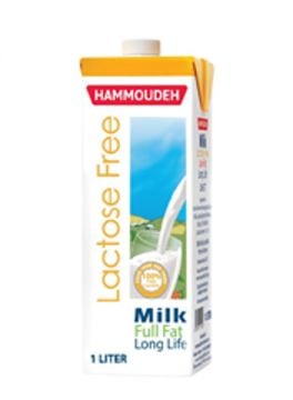Hammoudeh Uht Milk Lactose Free Full Fat 1 L