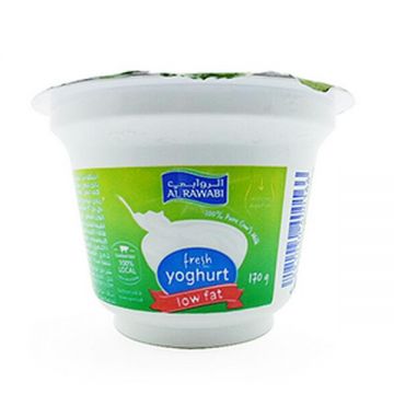 Al Rawabi Fresh Yoghurt Low Fat 170G