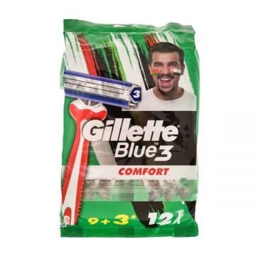 Gillette Comfort Blue 3 Razors 9+3 Free