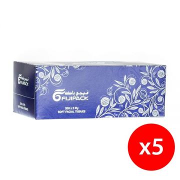 Fiji Pack Facial Tissue 200 Sheets Pack Of 5
