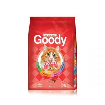 Goody Adult Cat Food With Meat 2.5kg