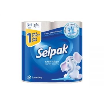 Selpak Kitchen Towel Regular 3+1 Roll