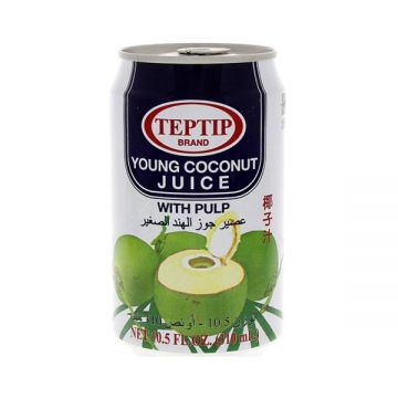 Tep Tip Young Coconut Juice With Pulp