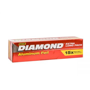 Diamond Aluminum Foil Extra Long 120mtr