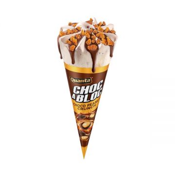 Quanta Corn Ice Cream Choco Peanut Crunch 120ml