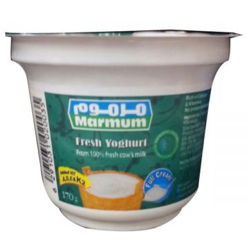 Marmum Natural Yoghurt 170 Gm