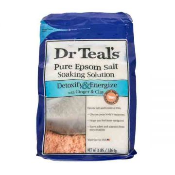 Dr . Teals Bath Salt Ginger & Clay 1.36kg