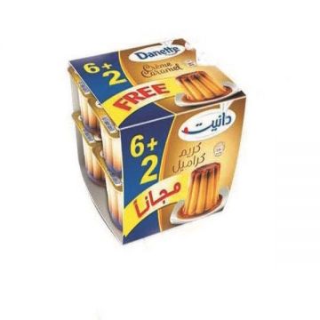 Al Safi-Danone Danette Creme Caramel 6+2