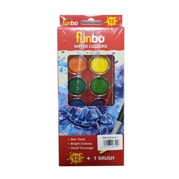 Funbo Color Pencil 12s + Water Color 12s -fop-pack-011