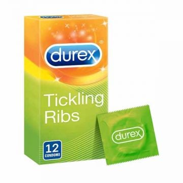Durex Condom Ribbed 12