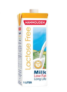 Hammoudeh Uht Milk Lactose Free Low Fat 1 L