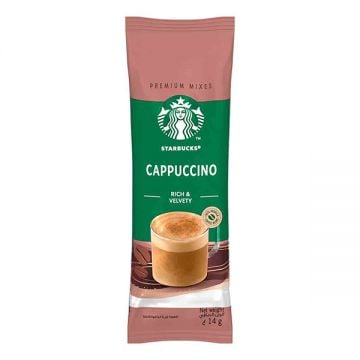 Starbucks White Cappuccino Premium Instant Coffee Mix 14gm