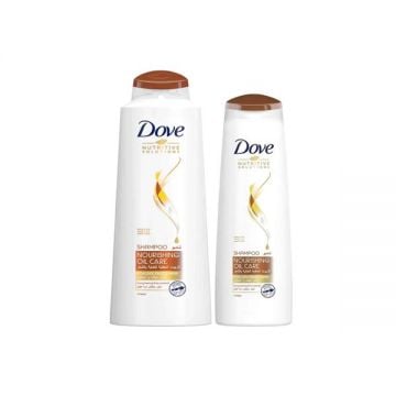 Dove Shampoo Nourishing Oil 600ml+400ml
