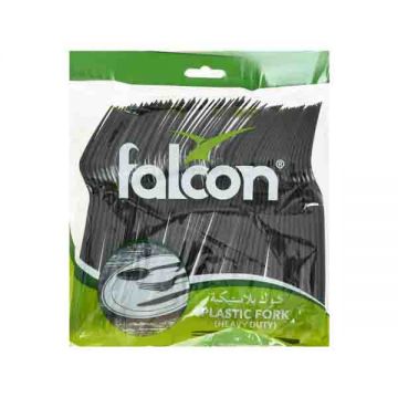 Falcon Hd Plastic Fork Black Pack Of 50 Pcs