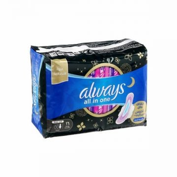 Always Sanitary Pad All In One Ultra Extra Long 16 Count