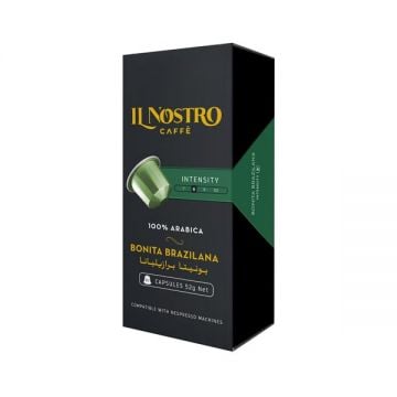 Il Nostro Coffee Bonito Brazil Intensity 10x52 Gm