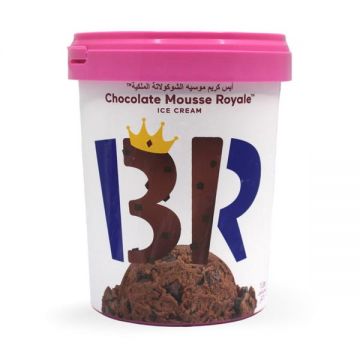 Baskin Robbins Ice Cream Chocolate Mouss Royale 1 Pint