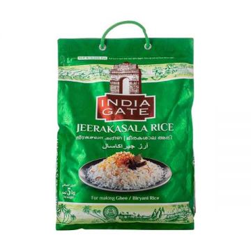 India Gate Jeerakasala Rice 5 Kg
