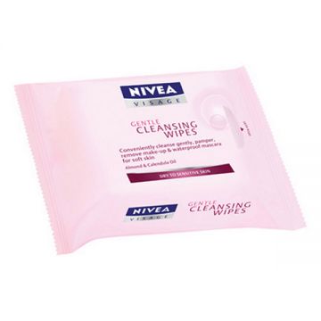 Nivea Visage Facial Clean Wipes Dry Nsensitive 25
