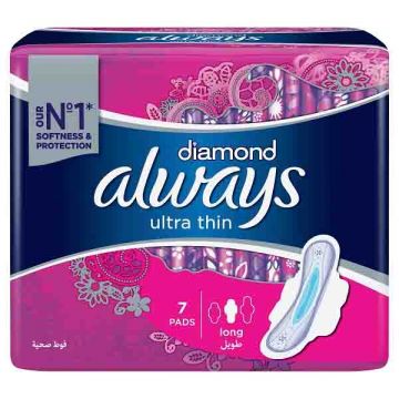 Always All In 1 Ultra Thin Large 7 Pads