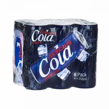 Alokozay Soft Drink Cola 250ml Pack Of 6
