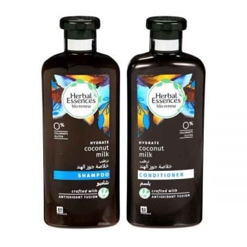 Herbal Essence Coconut Milk Shampoo 400+conditioner