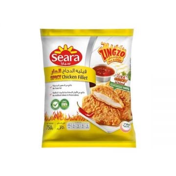 Seara Frozen Chicken Fillet Spicy 750 Gm