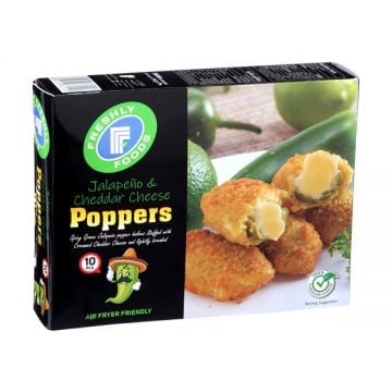 Freshly Foods Jalepeno & Cheddar Cheese Pops 350gm