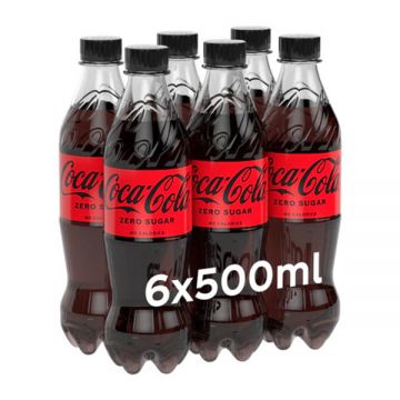 Coca Cola Zero 6x500ml Pet