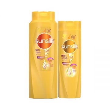 Sun Silk Shampoo Soft & Smooth 700ml+400ml