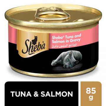 Sheba Tuna & Prawn With Salmon