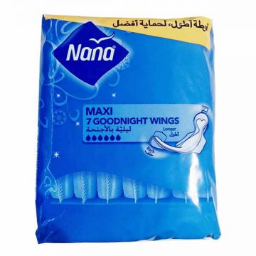 Nana Pads Maxi Good Night Wings 7