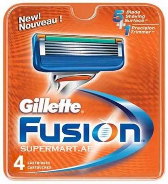 Gillette Fusion Men S Razor Blade Refills