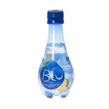 Blu Sparkling Water Flavour Of Pineapple 250ml
