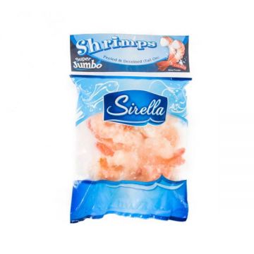 Sirella Frozen Super Jumbo Shrimps 400 Gm