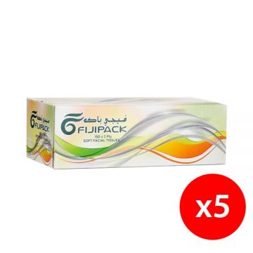 Fiji Pack Facial Tissue 150 Sheets Pack Of 5