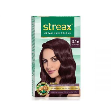 Streax Hair Color Burgundy 3.16