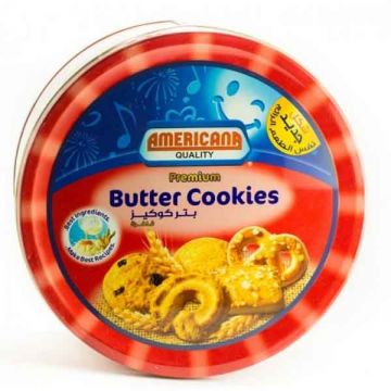 Americana Butter Cookies Tins
